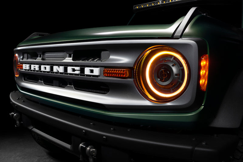 Oracle 2021+ Ford Bronco Oculus  Bi-LED Projector Headlights - Amber/White Switchback ORACLE Lighting Headlights  AXOPROS