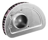 K&N Replacement Unique Air Filter 6.625in L x 4.75in W x 1.625in H with 1 Flange for Harley Davidson K&N Engineering Air Filters - Direct Fit  AXOPROS
