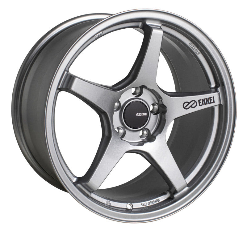 Enkei TS-5 18x8.5 5x114.3 38mm Offset 72.6mm Bore Storm Grey Enkei Wheels - Cast  AXOPROS