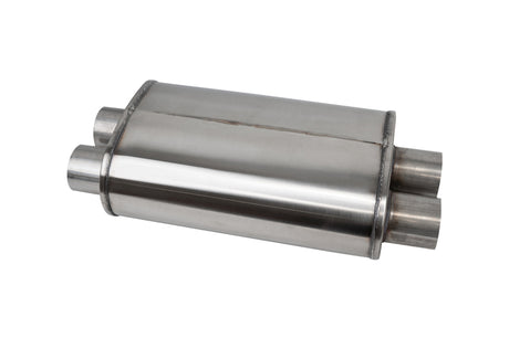 CORSA Performance Corsa PRO-Series Tuned 304SS Muffler 3.0in Dual Inlet/Outlet - 22.25in OAL Muffler aftermarket performance part