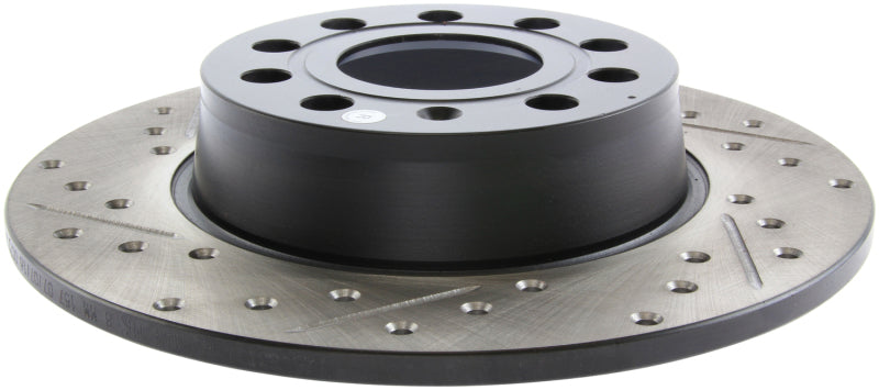 StopTech Slotted & Drilled Sport Brake Rotor Stoptech Brake Rotors - Slot & Drilled  AXOPROS