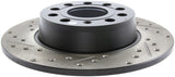 StopTech Slotted & Drilled Sport Brake Rotor Stoptech Brake Rotors - Slot & Drilled  AXOPROS