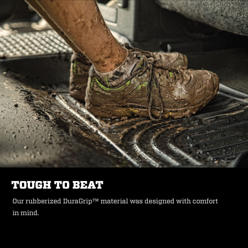 Husky Liners 19-23 RAM 2500/3500 Mega Cab X-ACT 2nd Seat Floor Liner Full Coverage - Black Husky Liners Floor Mats - Rubber  AXOPROS