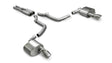 Corsa 2005-2010 Dodge Charger No Towing Hitch SRT-8 6.1L V8 Polished Xtreme Cat-Back Exhaust CORSA Performance Catback  AXOPROS