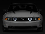 Raxiom 05-12 Ford Mustang GT LED Halo Fog Lights (Smoked) Raxiom Headlights  AXOPROS