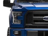 Raxiom Raxiom 15-17 Ford F-150 G3 Projector Headlights w/ LED Accent- Black Housing (Clear Lens) Headlights aftermarket performance part