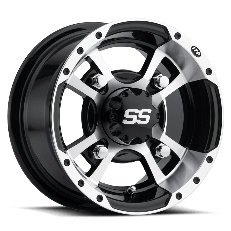 ITP SS 112 10x5 / 4x144 BP / 3+2 Offset Machined Wheel ITP Wheels - Cast  AXOPROS