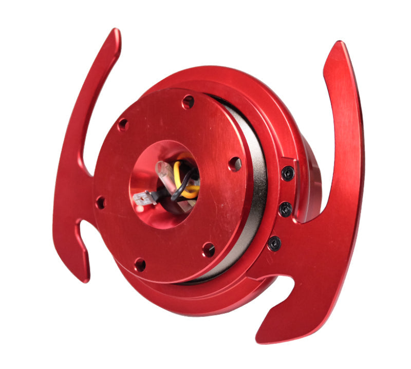 NRG Quick Release Kit Gen 4.0 - Red Body / Red Ring w/ Handles NRG Quick Release Adapters  AXOPROS