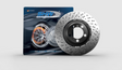 SHW 2021 BMW M3 / 21-22 BMW M4 Left Rear Cross-Drilled Lightweight Brake Rotor (34208093729) SHW Performance Brake Rotors - Drilled  AXOPROS
