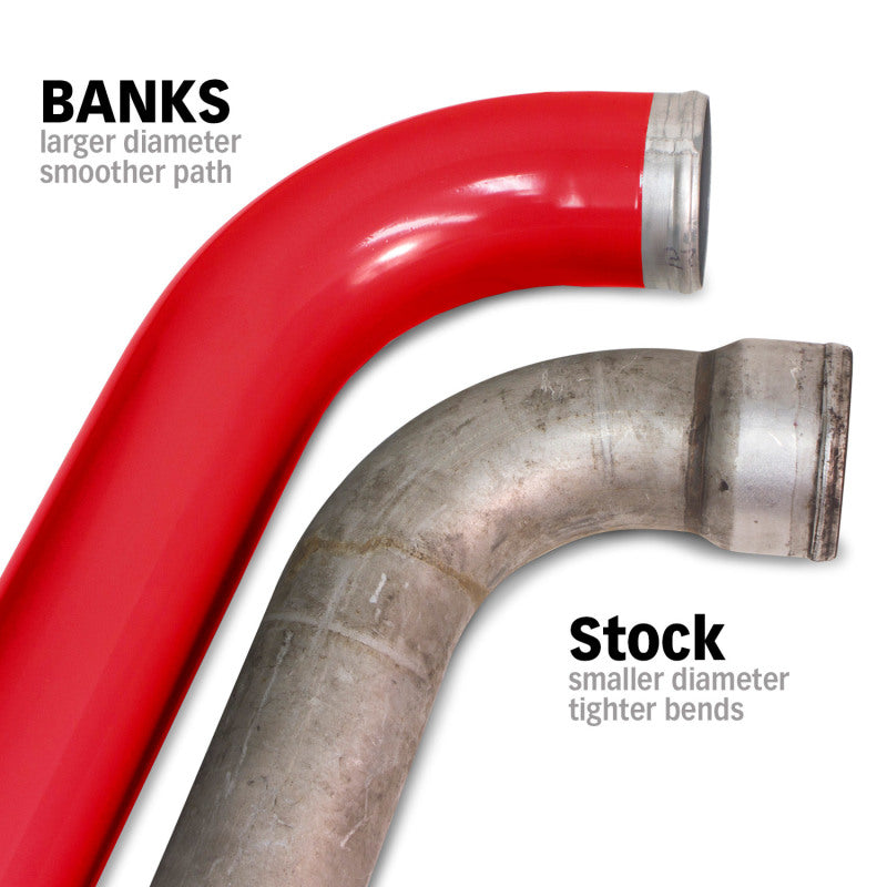 Banks 07-09 Ram 6.7L Diesel Boost Tube System - Driver Side Banks Power Intercooler Ducting  AXOPROS