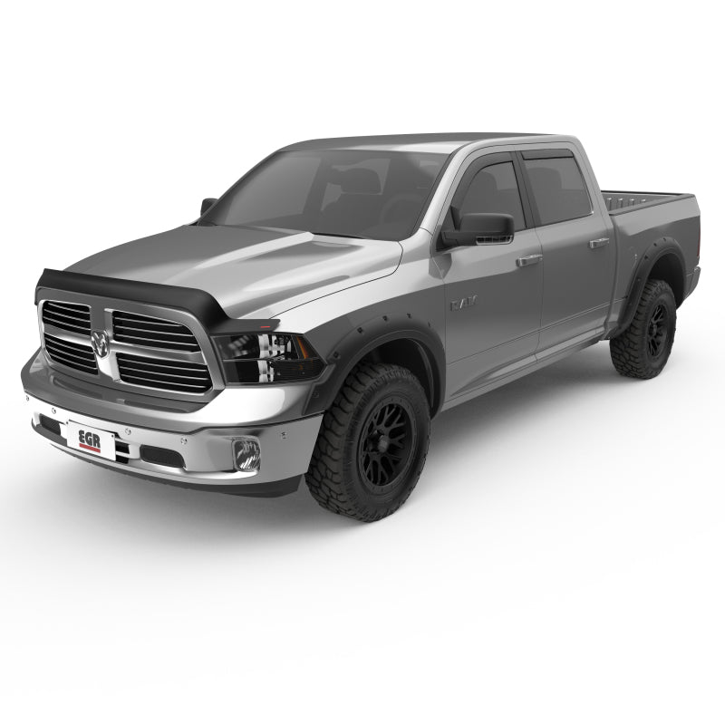 EGR 09+ Dodge Ram Pickup Crew Cab In-Channel Window Visors - Set of 4 (572751) EGR Wind Deflectors  AXOPROS