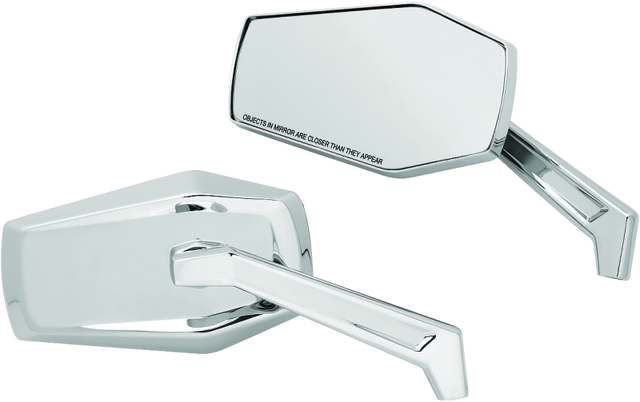 Kuryakyn Hex Mirrors Chrome Kuryakyn Rear View Mirrors  AXOPROS