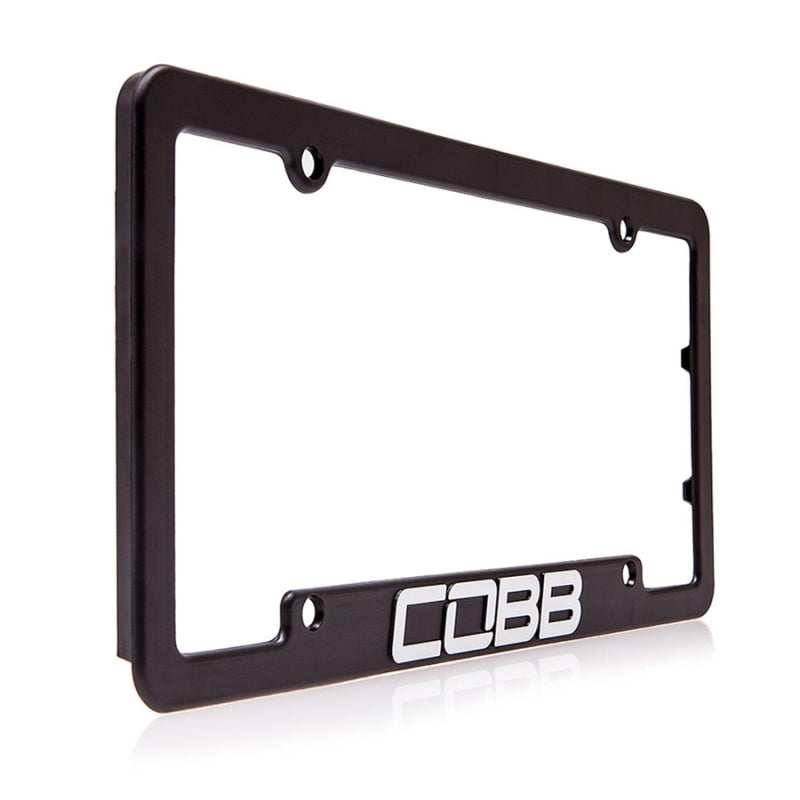 Cobb Black License Plate Frame COBB License Plate Relocation  AXOPROS