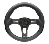 NRG Reinforced Steering Wheel (320mm) w/Carbon Center Spoke NRG Steering Wheels  AXOPROS
