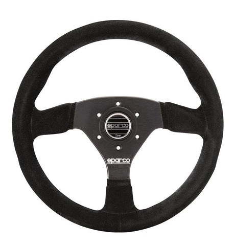 Sparco Steering Wheel 383 Suede Black SPARCO Steering Wheels  AXOPROS