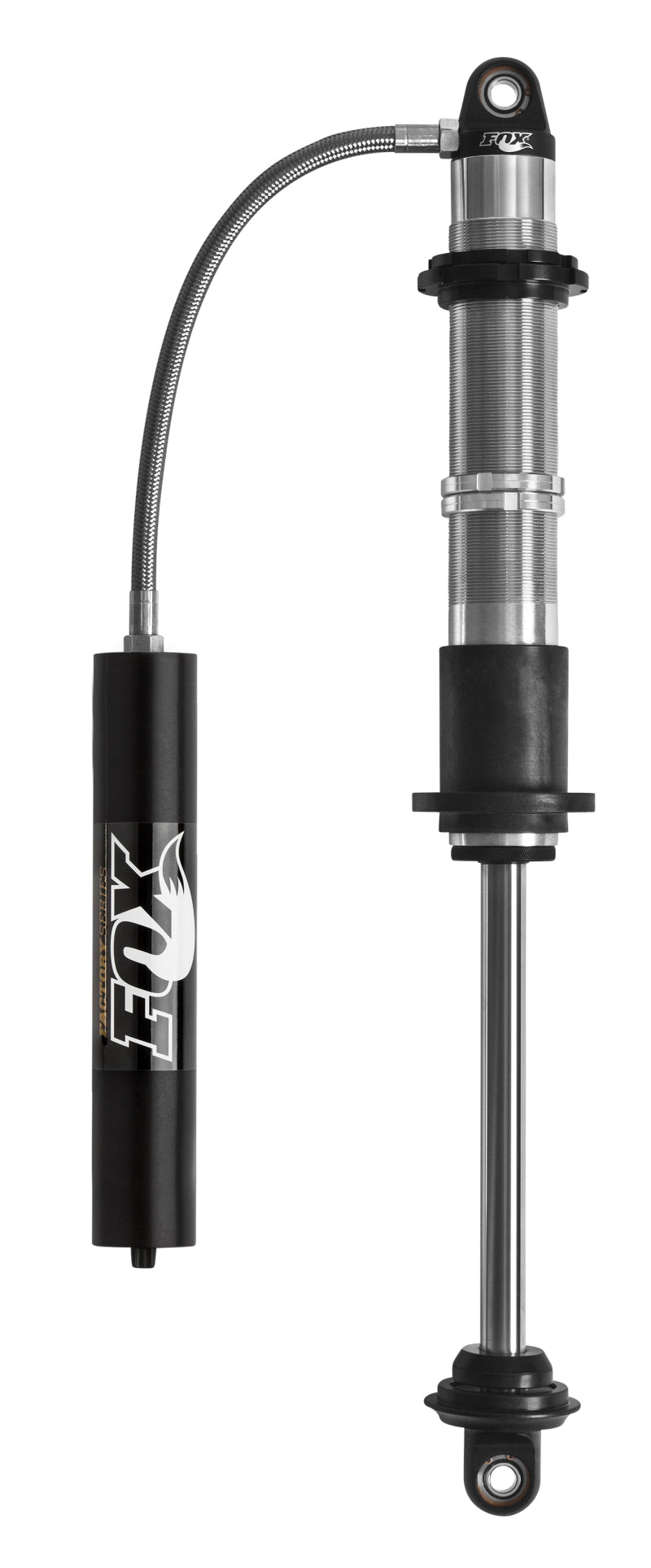 Fox 2.0 Factory Series 16in. Remote Reservoir Coilover Shock 7/8in. Shaft (50/70) - Blk FOX Coilovers  AXOPROS