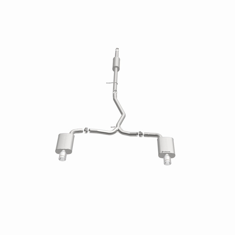 MagnaFlow 11-13 Ford Explorer V6 3.5L SS Catback Exhaust Dual Split Rear Exit w/ 3.5in SS Tips Magnaflow Catback  AXOPROS