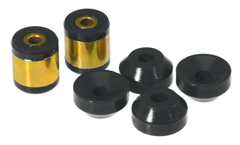 Prothane 96-00 Honda Civic Upper/Lower Rear Shock Bushing - Black Prothane Bushing Kits  AXOPROS