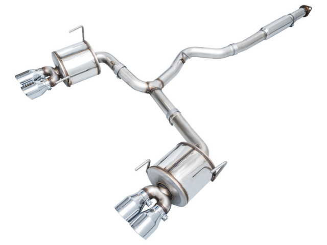 AWE Tuning 2022+ VB Subaru WRX Touring Edition Exhaust - Chrome Silver Tips AWE Tuning Catback  AXOPROS