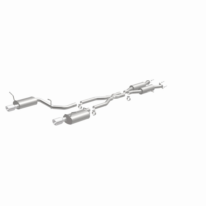 MagnaFlow 11-12 Dodge Durango V8 5.7L Dual Split Rear Exit Stainless Cat Back Performance Exhaust Magnaflow Catback  AXOPROS