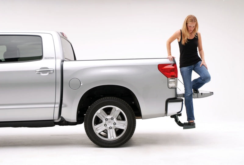 AMP Research 2007-2013 Toyota Tundra BedStep - Black AMP Research Bed Steps  AXOPROS