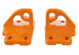 Ford Racing 2021+ Bronco Front Bumper Tow Hooks - Orange (Pair) Ford Racing Tow Hooks  AXOPROS