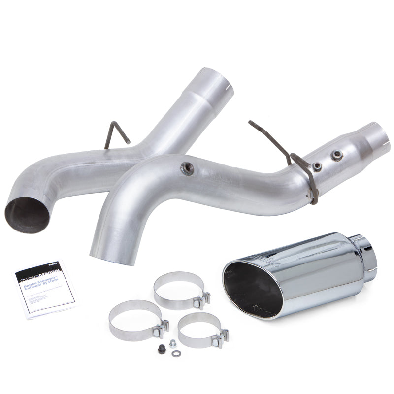 Banks Power 17-19 Chevy Duramax L5P 2500/3500 Monster Exhaust System Banks Power Catback  AXOPROS
