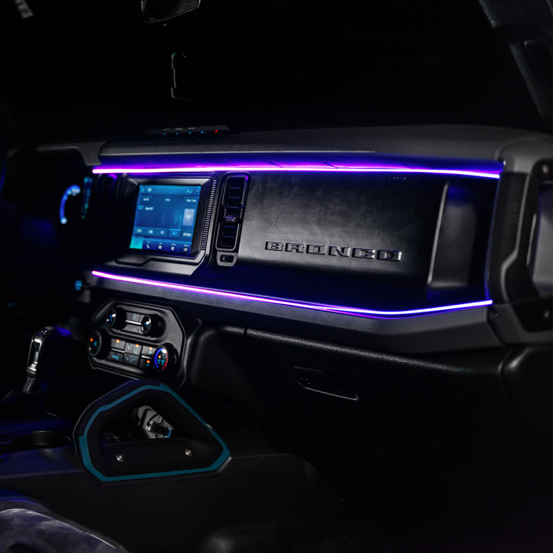 ORACLE Lighting Oracle 21-25 Ford Bronco ColorSHIFT LED Interior Dash Board Kit Headlights aftermarket performance part