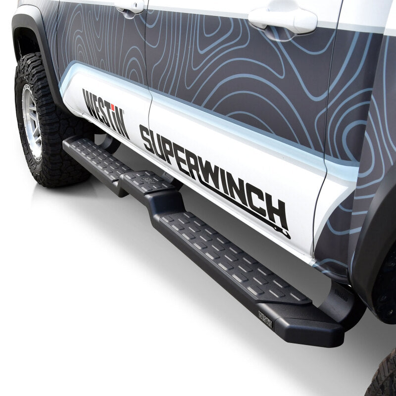 Westin 05-23 Toyota Tacoma DC HDX Running Boards - Tex. Blk Westin Running Boards  AXOPROS