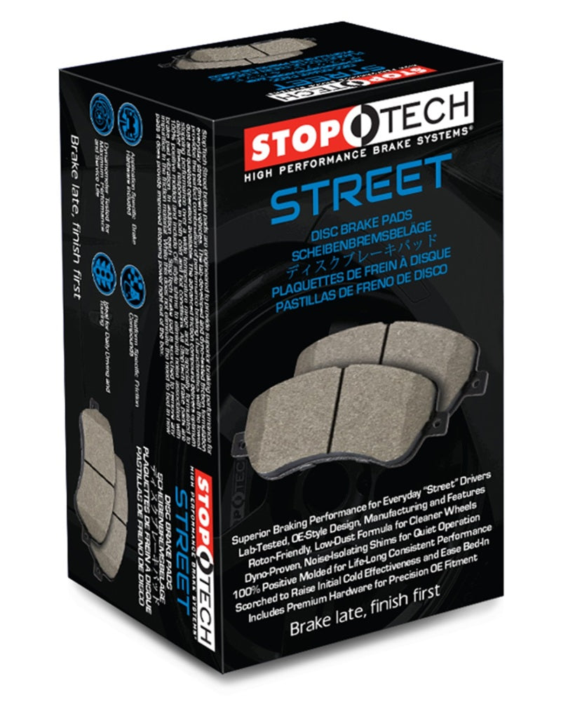 StopTech Street Brake Pads - Rear Stoptech Brake Pads - OE  AXOPROS