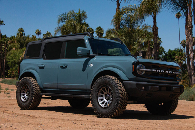 ICON Compression 17x8.5 6x5.5 25mm Offset 5.75in BS 95.1mm Bore Titanium Wheel ICON Wheels - Cast  AXOPROS