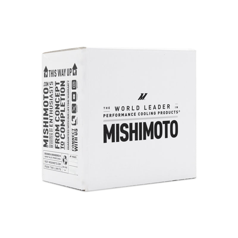 Mishimoto Universal Oil Cooler Kit 25-Row Cooler and 1x 8in Fan Mishimoto Oil Coolers  AXOPROS