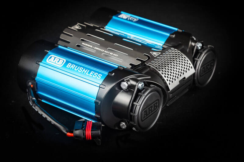 ARB Brushless Twin Motor On-Board 12V Air Compressor Kit ARB Air Compressor Systems  AXOPROS