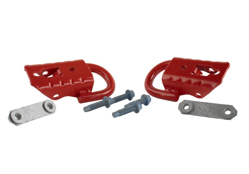 Ford Racing 15-22 F-150 Tow Hooks - Red (Pair) Ford Racing Tow Hooks  AXOPROS