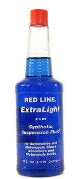 Red Line ExtraLight 2.5WT Suspension Fluid - 16oz. Red Line Hydraulic Oils  AXOPROS