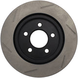 StopTech Power Slot 05-10 Mustang V6/4.0L / GT V8-4.6L Rear Left Slotted Rotor Stoptech Brake Rotors - Slotted  AXOPROS