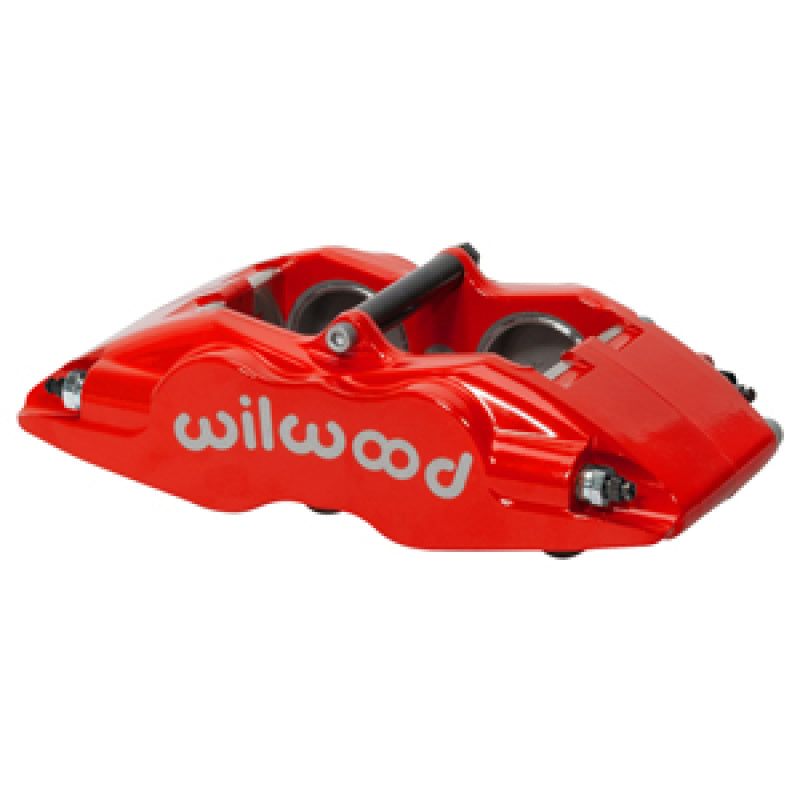 Wilwood Caliper-Forged Superlite 1.38in Pistons 1.10in Disc - Red Wilwood Brake Calipers - Perf  AXOPROS