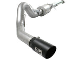 aFe Atlas Exhaust 4in Aluminized Cat-Back w/ 304 SS Black Tip 11-13 Ford F-150 EcoBoost V6 3.5L (tt) aFe Catback  AXOPROS