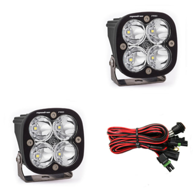 Baja Designs Squadron Pro Series Spot Pattern LED Light Pods Baja Designs Light Bars & Cubes  AXOPROS