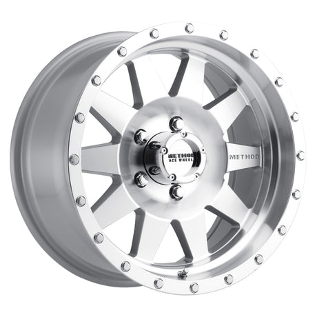 Method MR301 The Standard 17x9 -12mm Offset 5x5.5 108mm CB Machined/Clear Coat Wheel Method Wheels Wheels - Cast  AXOPROS