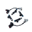 DeatschWerks 800cc Injectors 95-99 Mitsubishi Eclipse (DSM) and 03-06 EVO 8/9 (High Impedance) DeatschWerks Fuel Injector Sets - 4Cyl  AXOPROS
