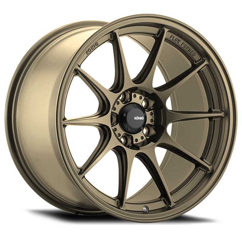 Konig Dekagram 18x8.5 5x114.3 ET35 Gloss Bronze Konig Wheels - Cast  AXOPROS