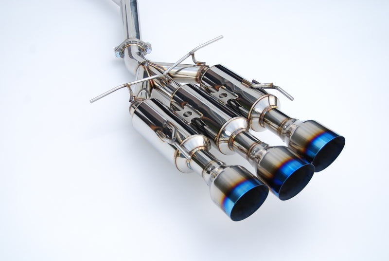 Invidia 17+ Honda Civic SI Sedan Gemini Triple Titanium Tip Cat-back Exhaust Invidia Catback  AXOPROS
