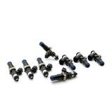 DeatschWerks Bosch EV14 Universal 60mm/14mm 220lb/hr Injectors (Set of 8) DeatschWerks Fuel Injector Sets - 8Cyl  AXOPROS