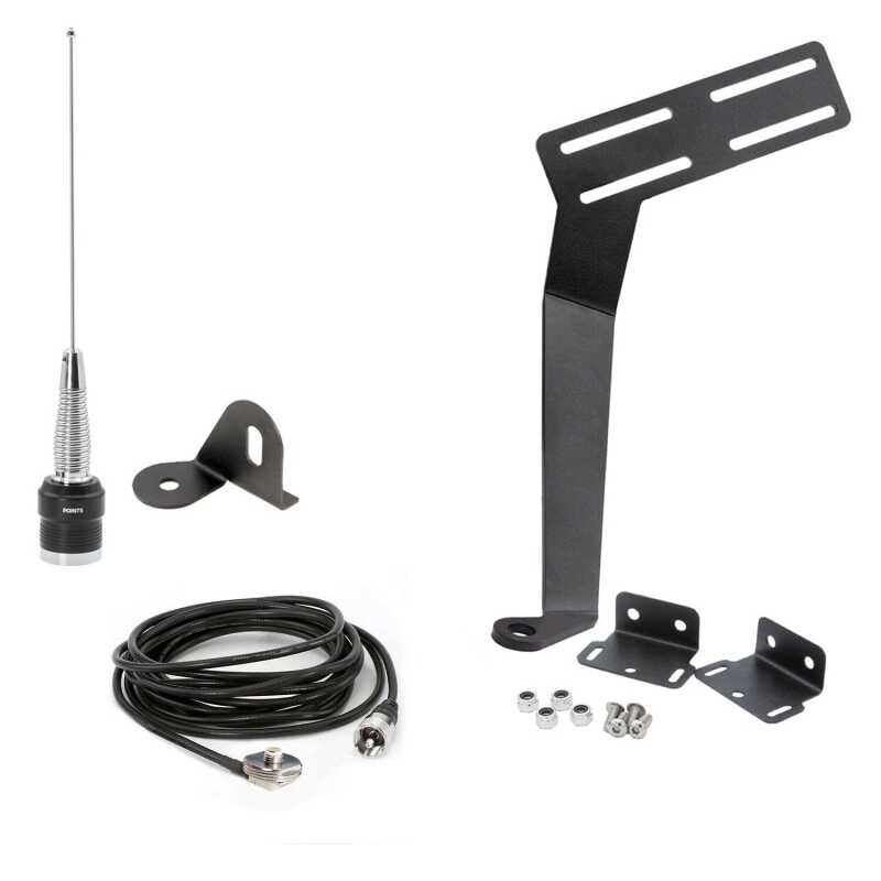 Rugged Radios 07-10 JK(2D) / 07-19 JKU(4D) 2-Way GMRS Radio Kit / 41 Watt - G1 Waterproof Rugged Radios Radio Communications  AXOPROS