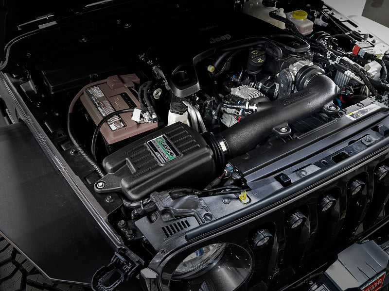 aFe Quantum Pro 5R Cold Air Intake System 18-19 Jeep Wrangler (JL) V6-3.6L aFe Cold Air Intakes  AXOPROS