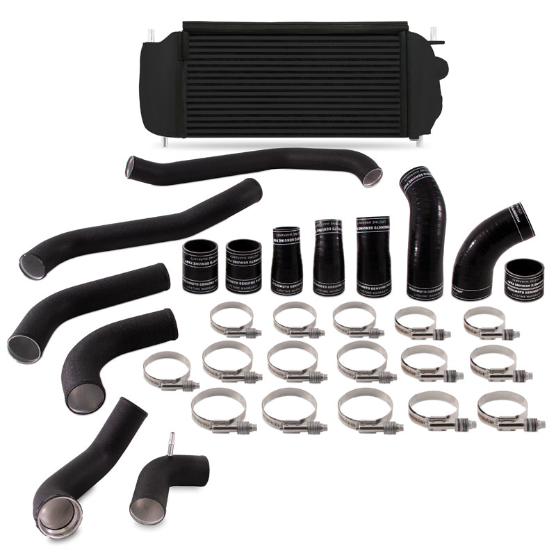 Mishimoto 2017+ Ford F150 3.5L EcoBoost Performance Intercooler Kit - Black Cooler Black Pipes Mishimoto Intercooler Kits  AXOPROS