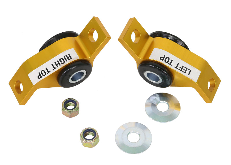 Whiteline 93-00 Subaru Impreza Non-Turbo Front Lower control arm anti-dive caster kit Whiteline Bushing Kits  AXOPROS