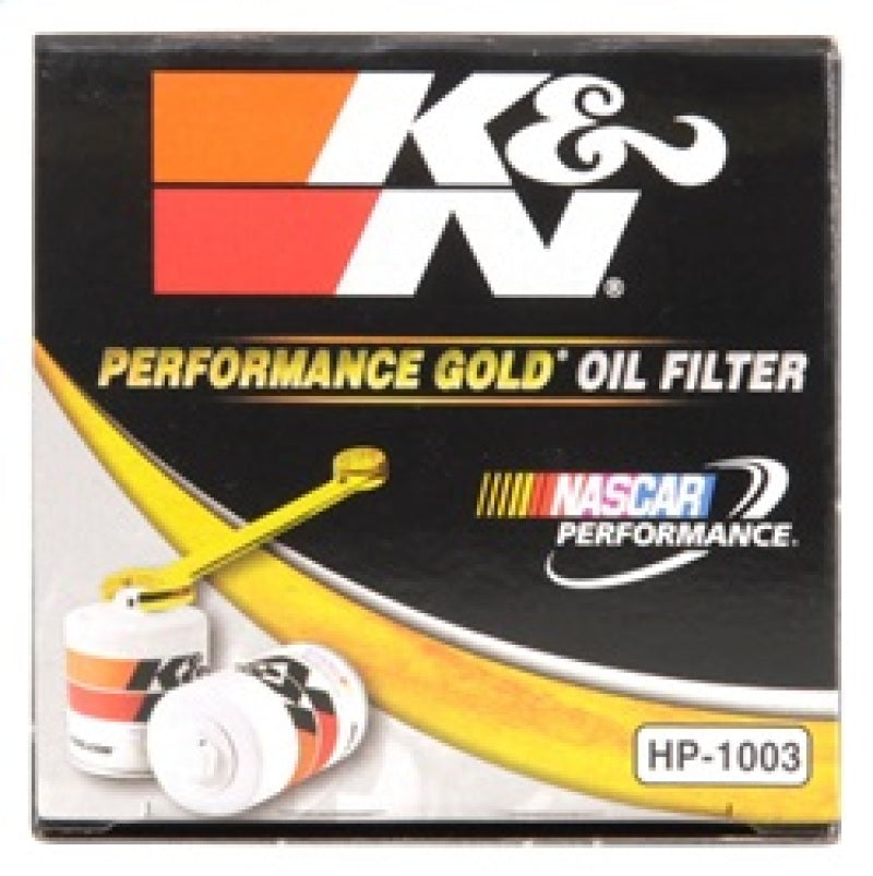 K&N 03-09 Scion tC / 00-05 Celica GT/GT-S Performance Gold Oil Filter K&N Engineering Oil Filters  AXOPROS