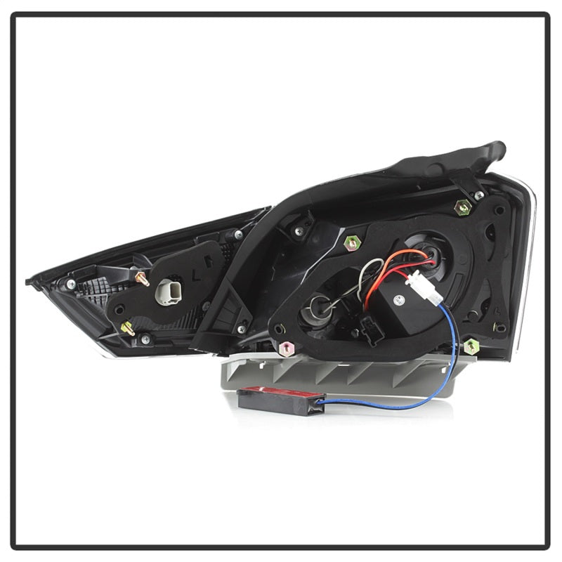 xTune 14-18 Chevy Impala (Excl 14-16 Limited) LED Tail Lights - Black Smoke (ALT-JH-CIM14-LBLED-BSM) SPYDER Tail Lights  AXOPROS